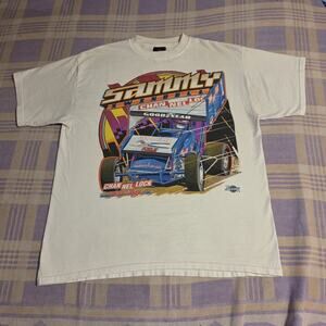 Original Vintage 2XL Sammy Swindell 2000 Channel Lock Sprint Car T Shirt